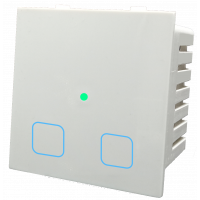 Smarteefi 2 Port (16A) WiFi Smart TOUCH Switch, White
